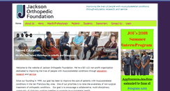 Desktop Screenshot of jacksonortho.org